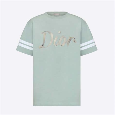 green dior tshirt|green dior shoes.